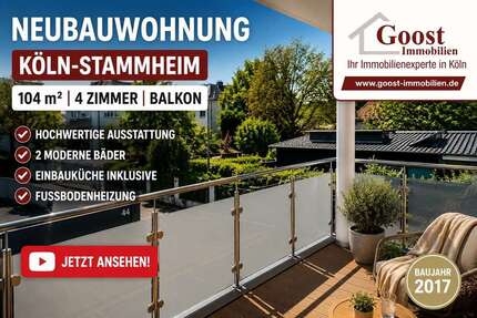 Wohnung Köln Mülheim - 4 Zimmer, 104 m&sup2;, 1.580&euro; | Angebot:26499074