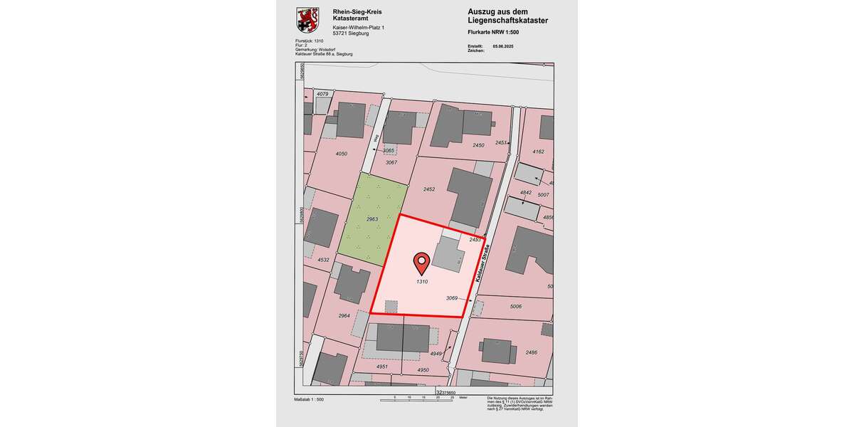 Grundstück Siegburg Stallberg - 829.000&euro; | Angebot:21004417