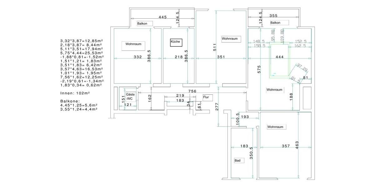 Gepflegte 4-Zi-Wohnung in Köln Bickendorf, frei ab 01.01.2026 4 zimmer