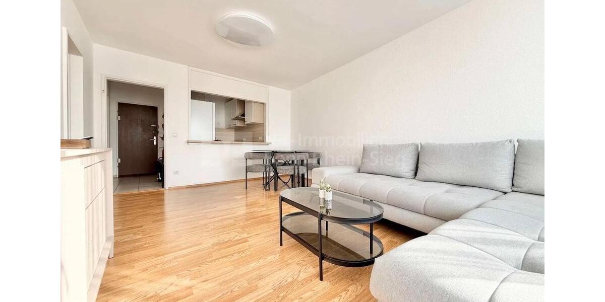 Etagenwohnung Bonn Küdinghoven - 2 Zimmer, 50 m&sup2;, 1.300&euro; | Angebot:27547935