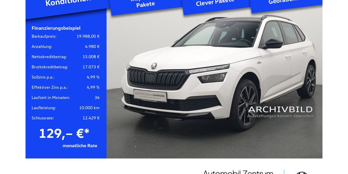 Skoda Kamiq 21.966 km 19.988 &euro; Leverkusen 51379
