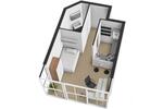 Etagenwohnung Köln Lindenthal - 1 Zimmer, 25 m&sup2;, 155.000&euro; | Angebot:26547890