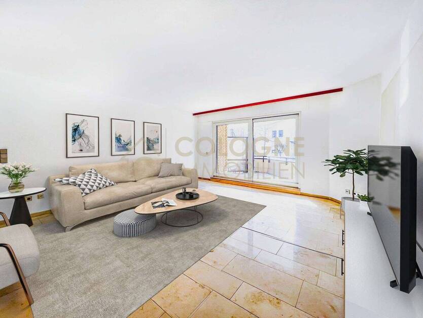 EXKLUSIVE 1,5-ZIMMER WOHNUNG IN KÖLN AM STADTWALD (BRAUNSFELD) MIT NEUWERTIGER KÜCHE 1 zimmer