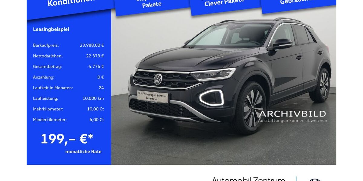 VW T-Roc 24.353 km 22.980 &euro; Leverkusen 51379