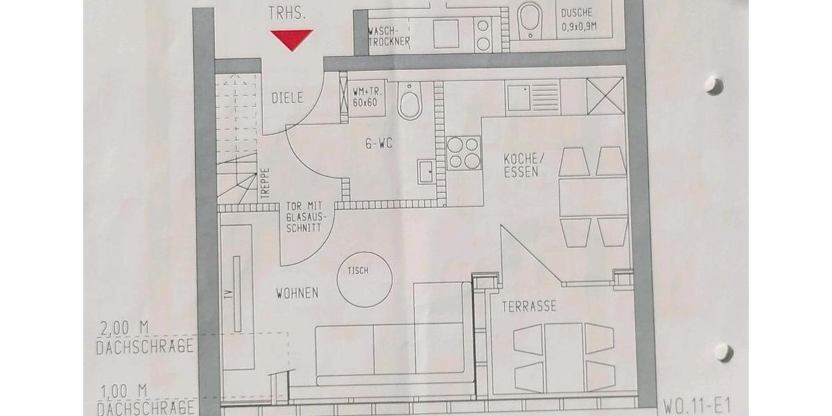 Maisonettenwohnung Köln Rodenkirchen - 2 Zimmer, 50 m&sup2;, 1.890&euro; | Angebot:26311853