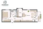 Etagenwohnung Bergisch Gladbach Frankenforst - 2 Zimmer, 52 m&sup2;, 199.000&euro; | Angebot:26787778