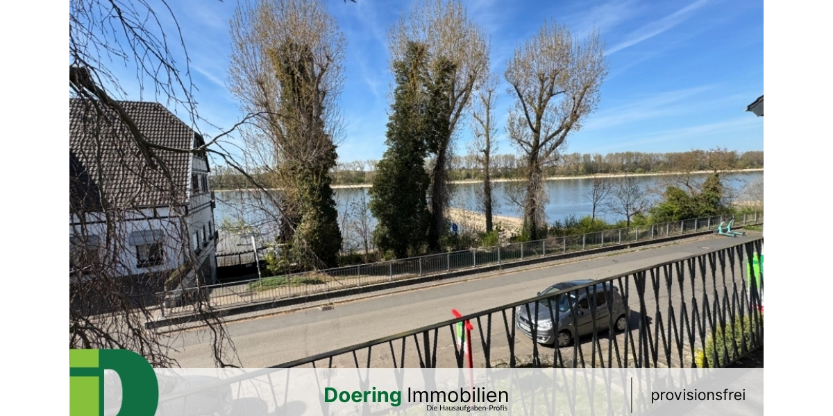 Rheinblick, Gartenidylle und Entwicklungspotential - Einfamilienhaus Köln Porz | Angebot:25783620