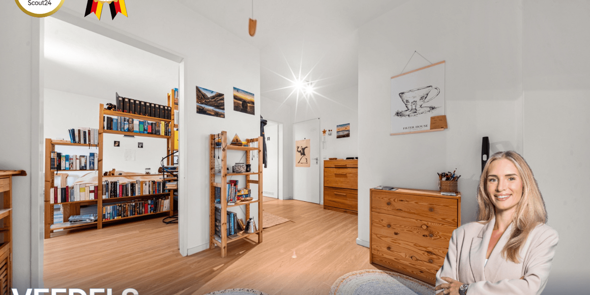 Etagenwohnung Köln Rodenkirchen - 3 Zimmer, 80 m&sup2;, 369.000&euro; | Angebot:27284899