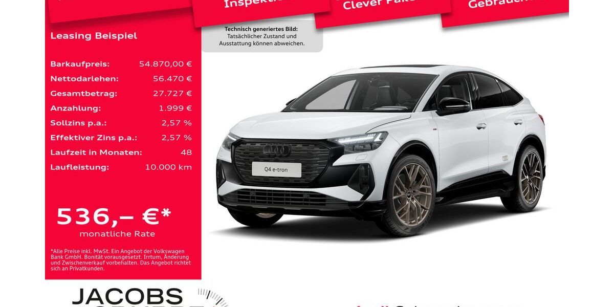 Audi Q4 e-tron 7.542 km 53.750 &euro; Bergheim 50126