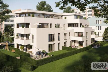 2 Zimmer Wohnung im Erdgeschoss Neubau an der Kahnfahrt
