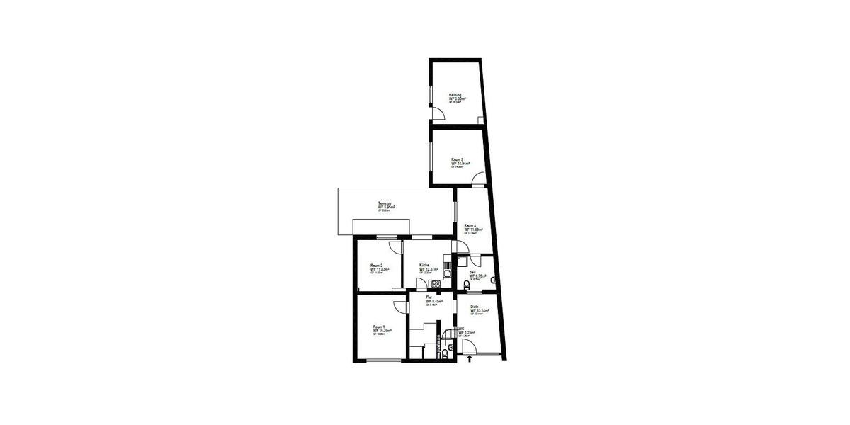 Etagenwohnung Erftstadt - 7 Zimmer, 171 m&sup2;, 2.281&euro; | Angebot:26003682