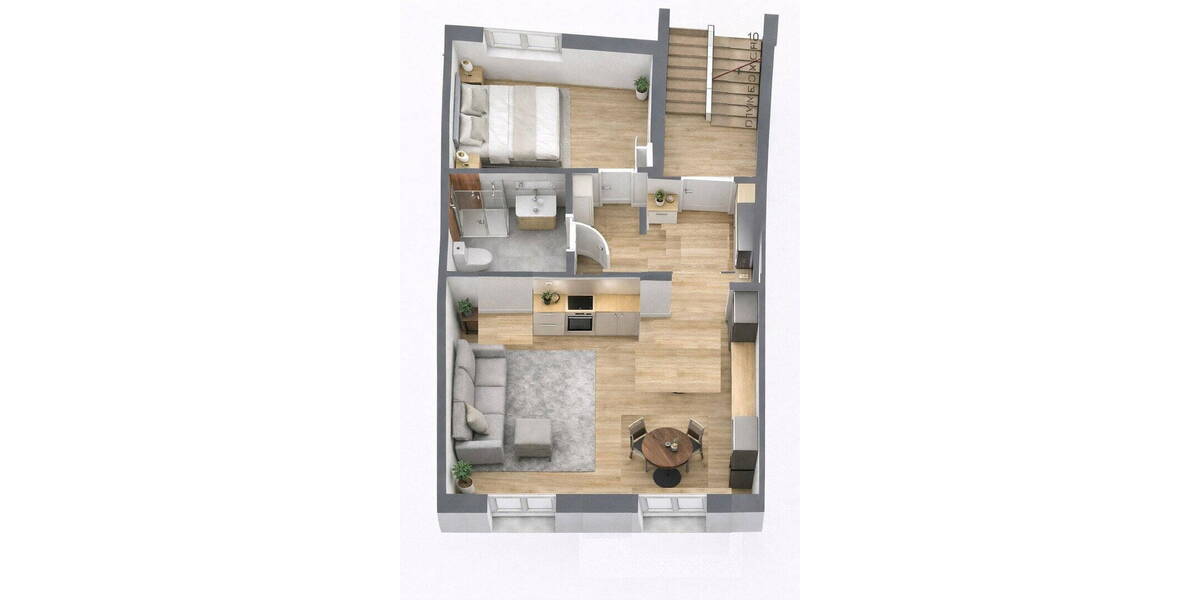 Etagenwohnung Köln Altstadt-Nord - 2 Zimmer, 40 m&sup2;, 1.370&euro; | Angebot:26471581