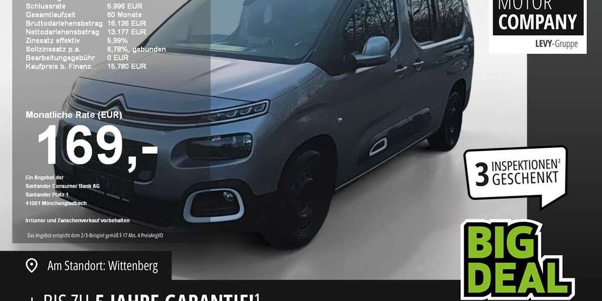 Citroen Berlingo 101.166 km 14.980 &euro; Köln 50968