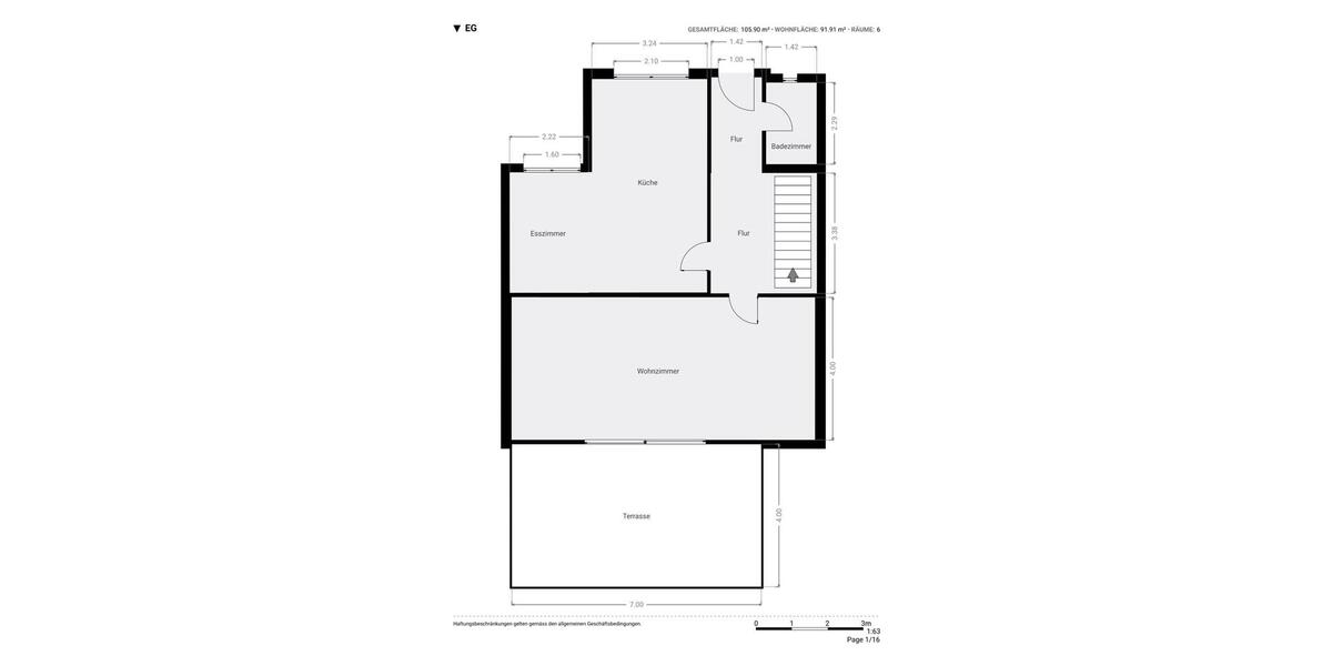 Reihenhaus Bonn Hardtberg - 7 Zimmer, 203 m&sup2;, 880.000&euro; | Angebot:25063638