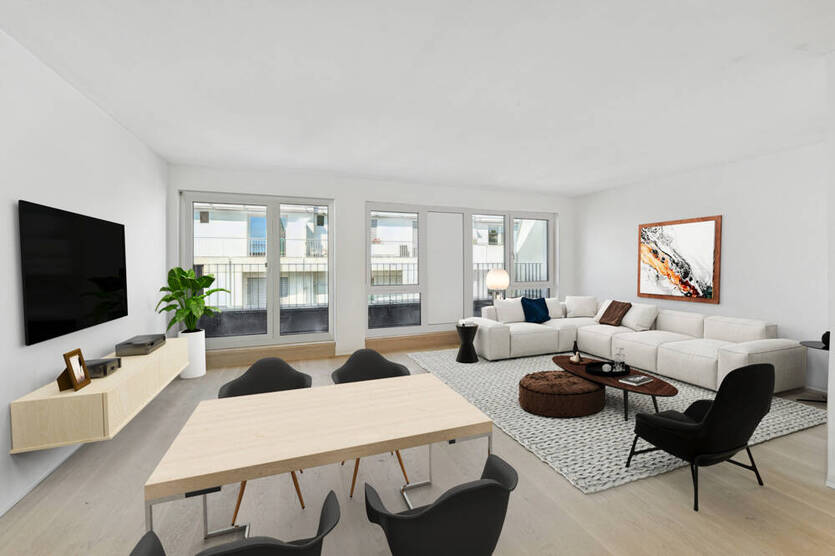 Nr. 13 NEUBAU Penthouse-Flair auf 57?m² - 2 Zimmer mit Weitblick 2 zimmer