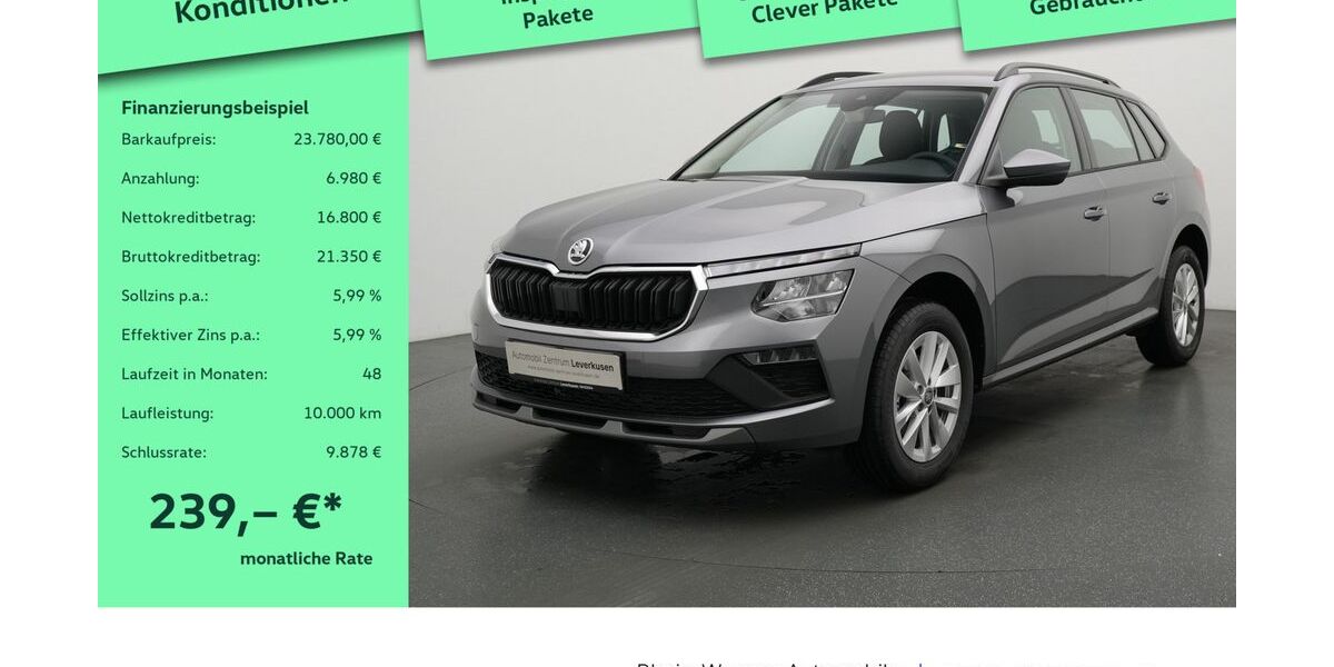 Skoda Kamiq 1.001 km 23.380 &euro; Leverkusen 51379