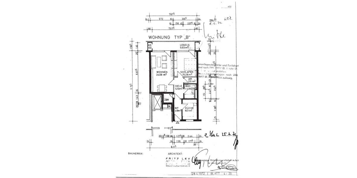 Etagenwohnung Hürth Hermülheim - 2 Zimmer, 195.000&euro; | Angebot:22133554