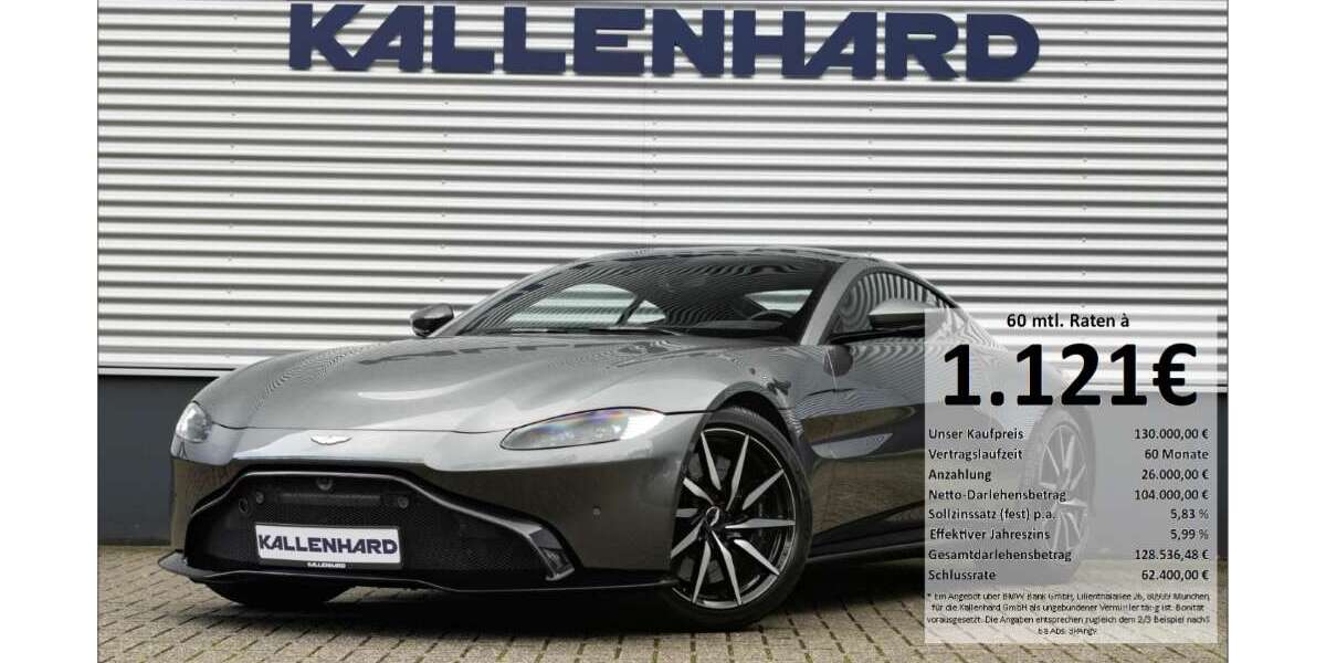 Aston Martin Vantage 5.305 km 130.000 € Bonn 53121