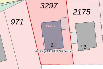 Grundstück zu verkaufen in Frechen-Königsdorf 395.000 € 579 m² zimmer