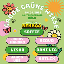 Große Grüne Wiese Open Air 2026 - Hosted by Bekkaa 04.07.2026 FREIDECK- Kantine Open Air