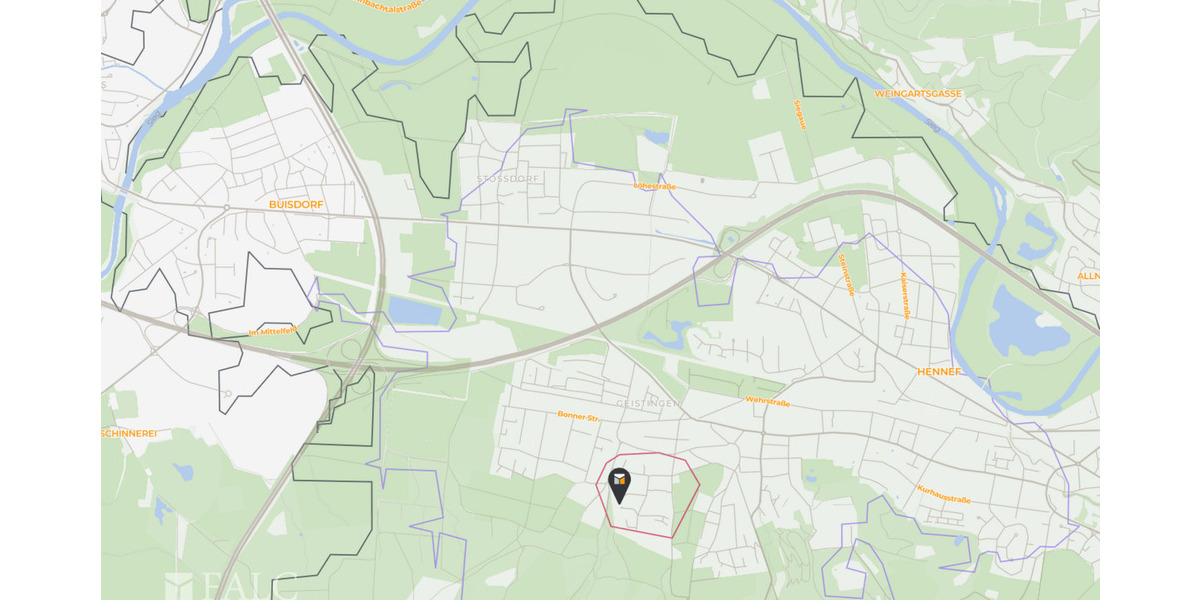 Etagenwohnung Hennef - 3 Zimmer, 108 m&sup2;, 299.000&euro; | Angebot:25739497