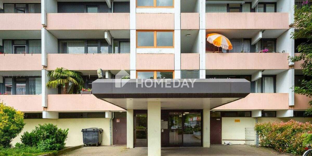 Attraktive 2-Zimmer-Wohnung mit West-Loggia in gepflegtem Hochhaus mit Weitblick 2 zimmer