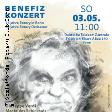 Benefizkonzert mit dem Deutschen Rotary Orchester 03.05.2026 Zentrale der Deutschen Telekom