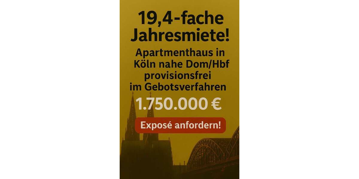 Haus zum Kaufen in Köln 1.750.000 € 364 m² 18 zimmer