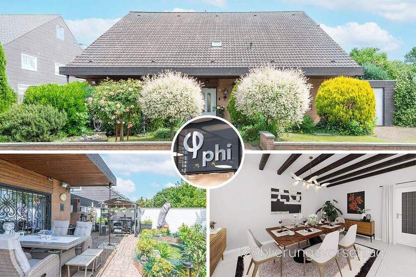PHI KÖLN - Freistehender Familientraum mit Einliegerwohnung und zwei Garagen in Erftstadt! 4 zimmer
