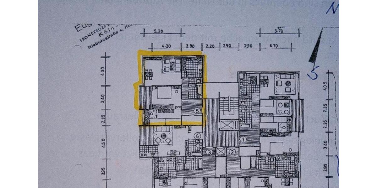 Etagenwohnung Köln Porz - 3 Zimmer, 85 m&sup2;, 251.000&euro; | Angebot:26323373