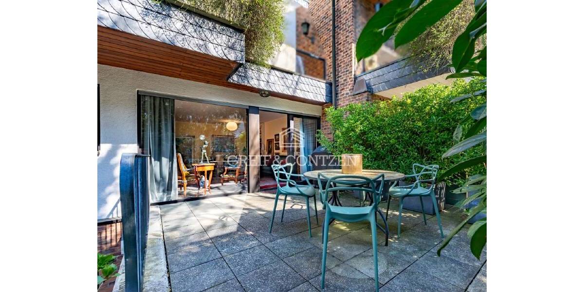 Terrassenwohnung Köln Marienburg - 3 Zimmer, 105 m&sup2;, 585.000&euro; | Angebot:26187527