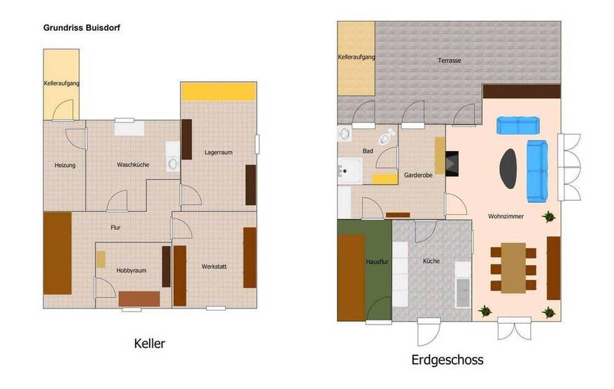 Charmantes Zweifamilienhaus mit großem Garten