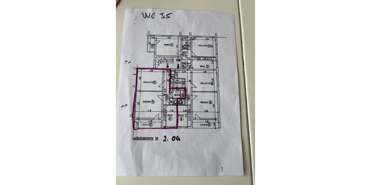 Etagenwohnung Köln Kalk - 2 Zimmer, 62 m&sup2;, 215.000&euro; | Angebot:27096058