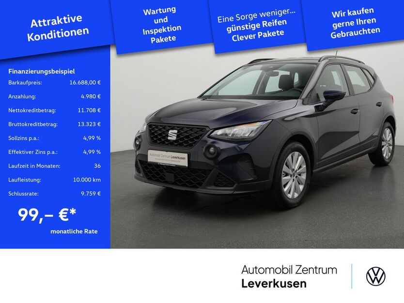 Seat Arona 17.270 km 16.680 € Leverkusen 51379