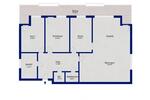 Etagenwohnung Köln Mülheim - 3 Zimmer, 91 m&sup2;, 485.000&euro; | Angebot:27096138