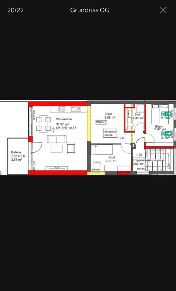 Doppelhaushälfte in Kerpen Brüggen zimmer