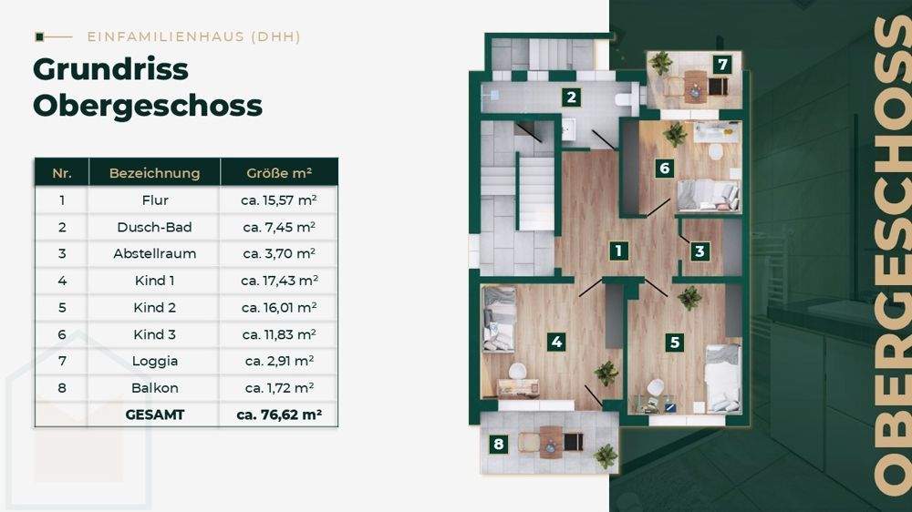Doppelhaushälfte Bonn Dottendorf - 6 Zimmer, 215 m&sup2;, 1.290.000&euro; | Angebot:24682803