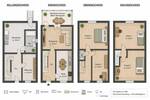 Reihenmittelhaus Köln Merheim - 5 Zimmer, 130 m&sup2;, 398.000&euro; | Angebot:26794381