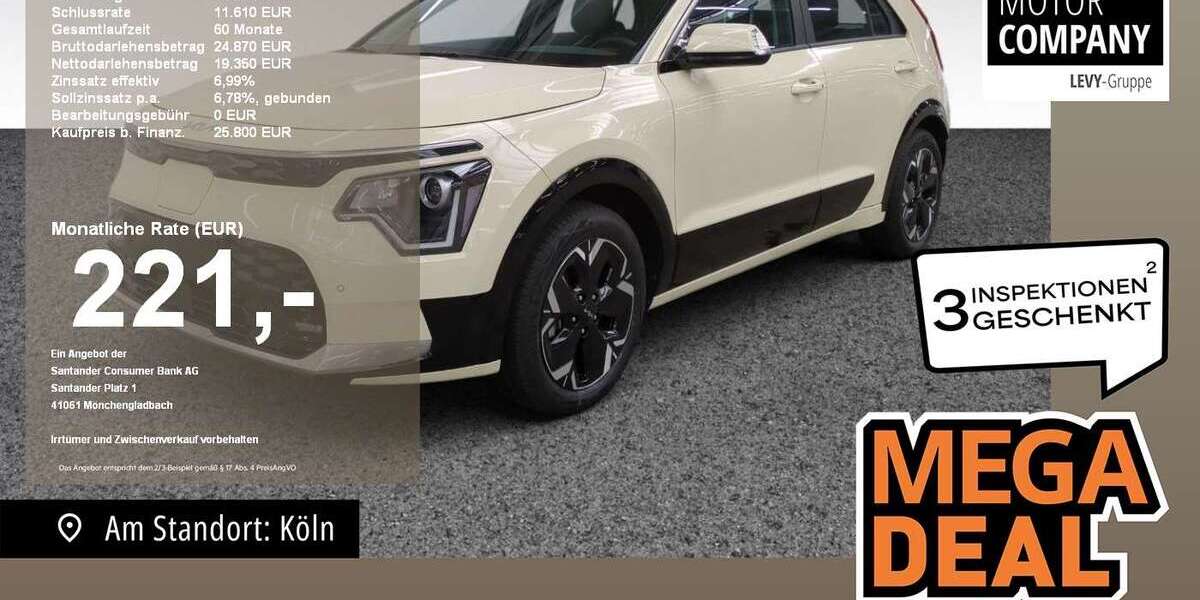 Kia Niro 7.903 km 25.800 &euro; Köln 50968