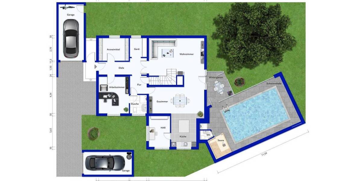 Einfamilienhaus Köln Heimersdorf - 7 Zimmer, 185 m&sup2;, 750.000&euro; | Angebot:26863075