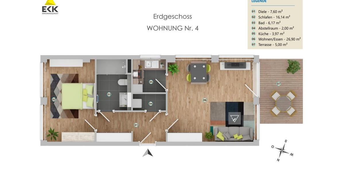 Vier Wohnungen. Vier Chancen. Ein neues Kapitel. 4 top-sanierte 2-Zimmer-Wohnungen in Bonn 2 zimmer