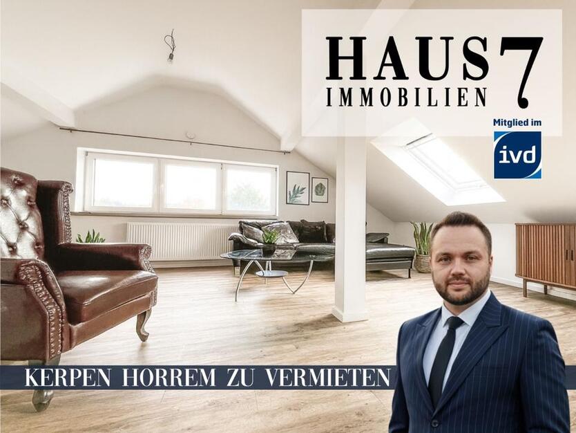 vollständig möblierte Dachgeschosswohnung in Horrem in Kürze zu vermieten. zimmer