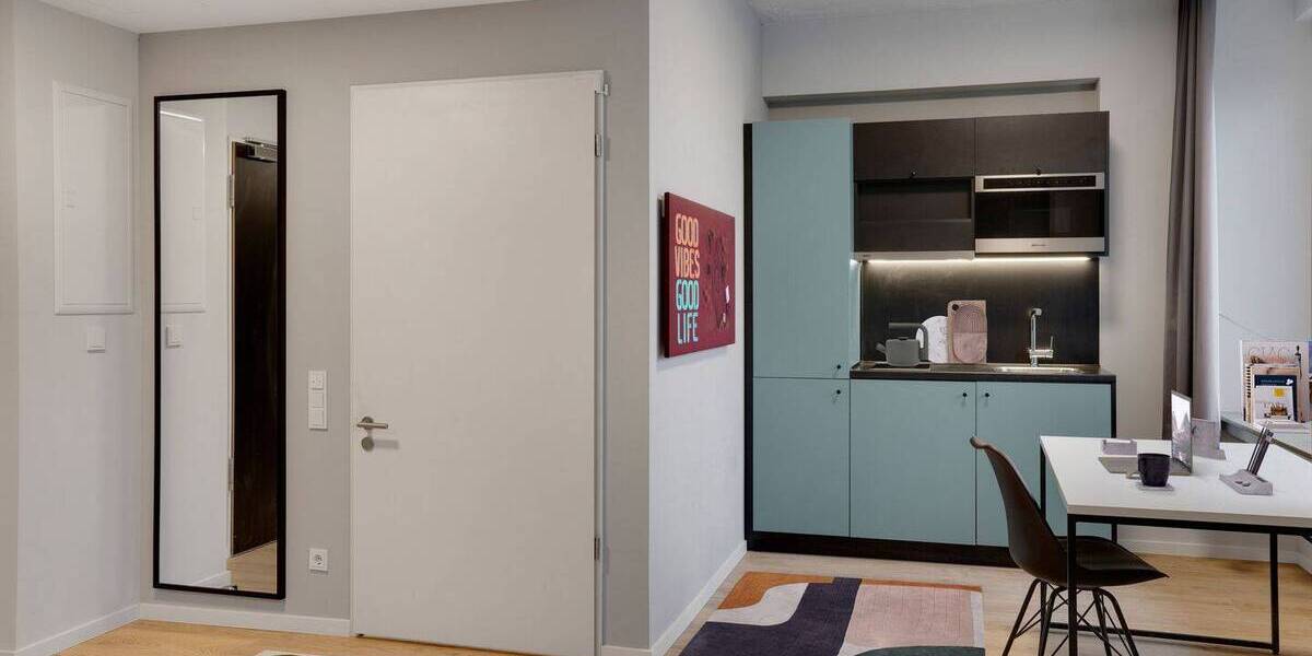 Zentral + möbliert: 1-Zimmer-Apartment zentral gelegen in Köln-Ehrenfeld ab Februar | Maxi Studio 1 zimmer