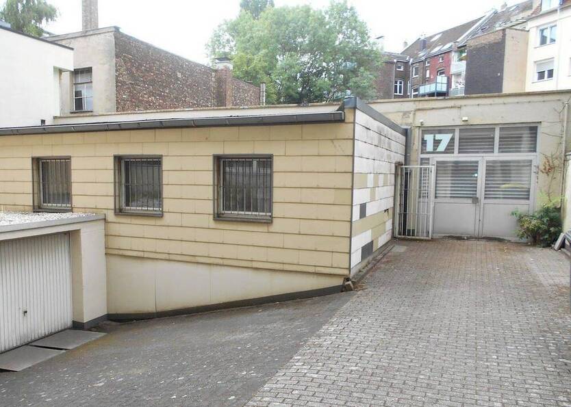 HalleKreativfläche mit Büro und Lagerkeller, Hintergebäude, LieferzufahrtTor, provisionsfrei