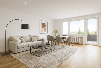 Traumhafte 3-Zimmer-Wohnung mit zentraler und dennoch ruhiger Lage sowie einem geräumigen Balkon! 3 zimmer