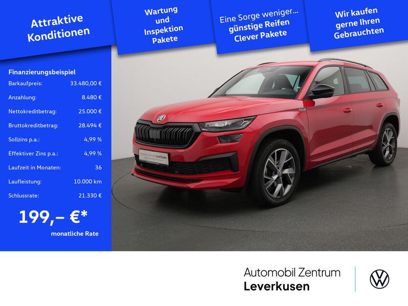 Skoda Kodiaq 31.241 km 32.480 € Leverkusen 51379