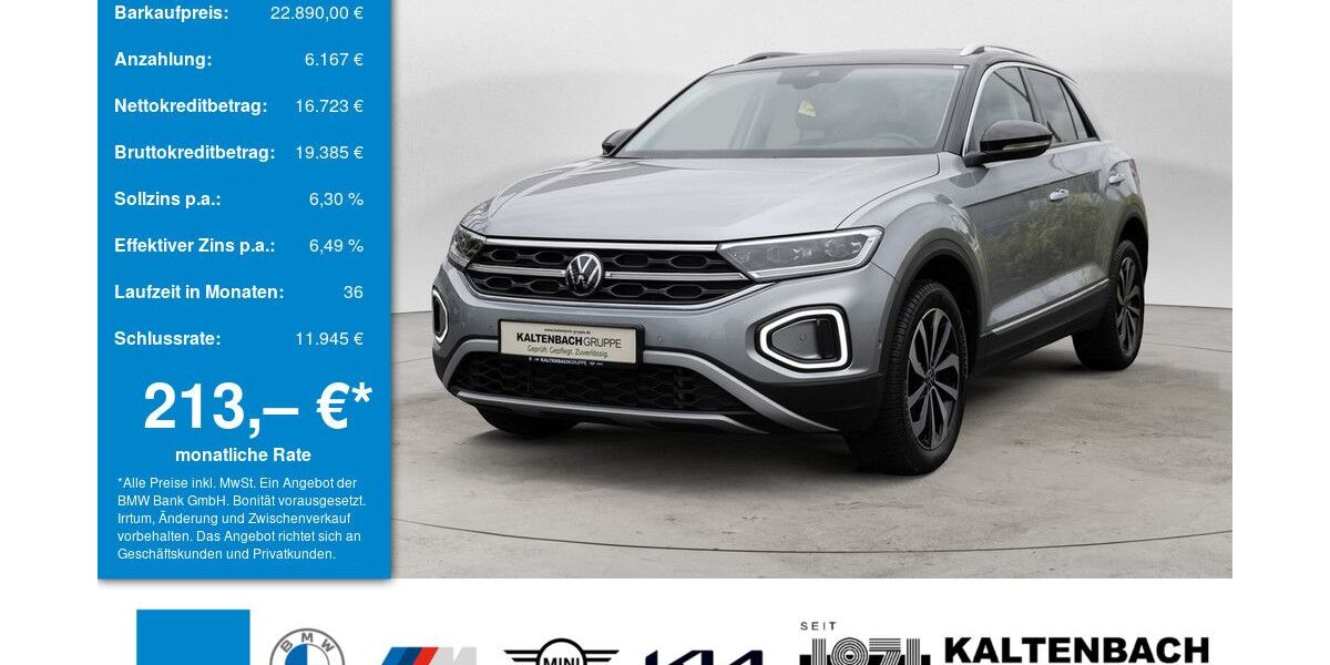 VW T-Roc 33.461 km 21.890 &euro; Overath-Vilkerath 51491