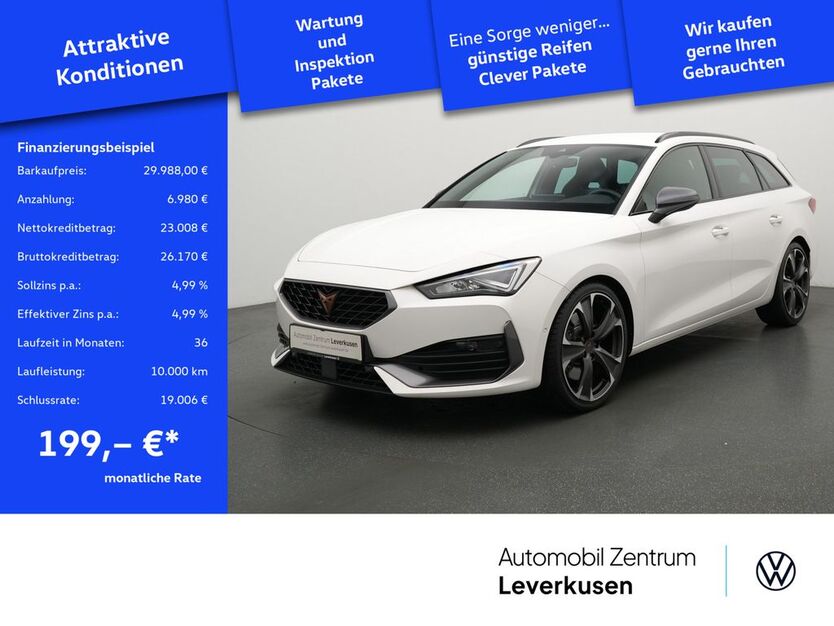 Cupra Leon 58.380 km 29.980 € Leverkusen 51379