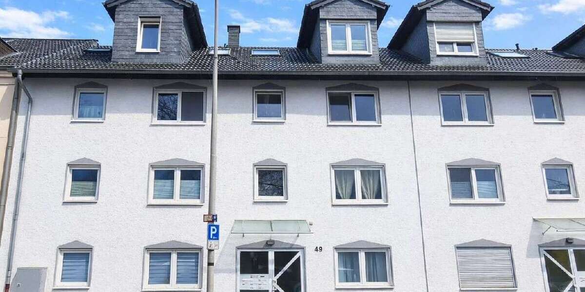 Etagenwohnung Leverkusen Schlebusch - 2 Zimmer, 65 m&sup2;, 195.000&euro; | Angebot:26384360