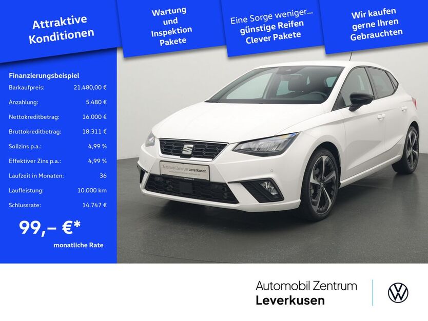 Seat Ibiza 11.347 km 20.880 € Leverkusen 51379